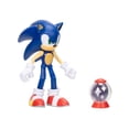 thumbnail image 2 of Figurine de 4 pouces Sonic – Sonic avec Boîte d’objet invincible, 2 of 7