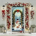 thumbnail image 6 of Zawou 35 X 71 Inch Christmas Door Cover with Santa Claus Illustration, Front Door Holiday Banner for Indoor Outdoor Seasonal Festivities, 6 of 6