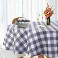 thumbnail image 3 of Yesfashion Buffalo Checkered Tablecloth, Waterproof Stain and Wrinkle Resistant Washable Fabric Table Cloth for Picnic, Kitchen and Holiday Dinner, 3 of 6