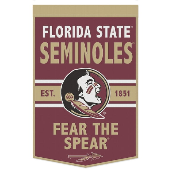 WinCraft Florida State Seminoles 24" x 38" Primary Logo Banner