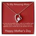 thumbnail image 2 of To My Amazing Mom on Mother's Day - Heart Necklace, 2 of 12