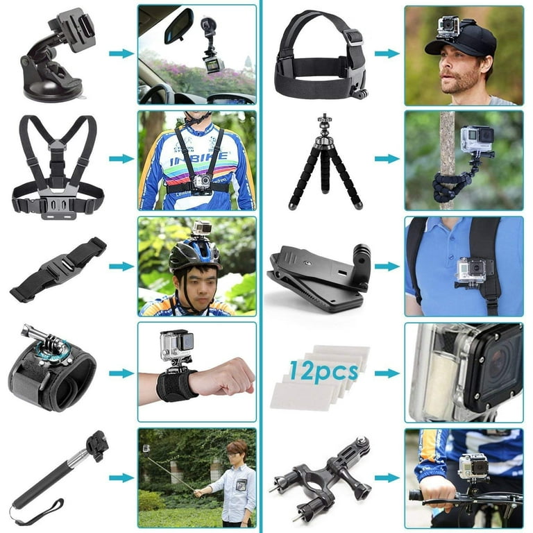GoPro - HERO 7 Silver 4K Waterproof Action Camera - With 50