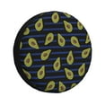 thumbnail image 1 of Fotbe Avocado Funda de Llanta de Repuesto con Estampado, Engrosada, Ajuste Universal para Jeep, Remolque, RV, SUV, Camión-14 inch, 1 of 6