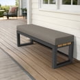 thumbnail image 2 of Covers & All Sunbrella Bench cushion, 5″ High-Density Foam, Water Resistant Outdoor Bench Cushions, 2 of 8