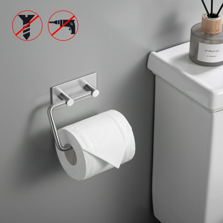 Kes Toilet Paper Holder, Stainless Steel
