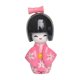 thumbnail image 4 of Muñeca geisha japonesa en miniatura, estatuilla, figura Kabuki, adorno folclórico coleccionable Rosa B, 4 of 9
