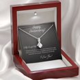 thumbnail image 2 of BrillanceAura Anniversary Gift for Wife Her from Husband 14k White Gold plated Pendant Necklace with Luxury LED Box, 2 of 8