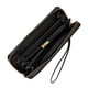 thumbnail image 2 of Cartera de mano Fossil Logan de piel negra con cremallera, 2 of 5