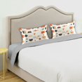 thumbnail image 3 of Yayeee Pillowcase King Size Set of 2 Satin Wrinkle Resistant Envelope Pillow Case, Minimalist Geometric Pattern, 3 of 8