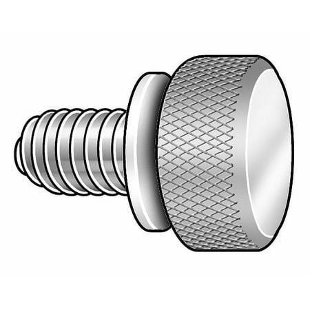 

Zoro Select Wftsss14 Thumb Screw Knurled 10-32 X 3/8 L Pk 5