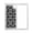 Black White, variant on Static Cling Non Adhesive Window Film, Beige White Leaves Window Privacy Film Frosted, Spring Pastoral Rustic Botanical Opaque Window Coverings for Small Windows, Home, 17.7 x 39.3 Inches