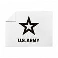 thumbnail image 3 of CafePress - U.S. Army® Black Logo - Large Plush Fleece Throw Blanket, 80" L x 60" W, 3 of 4