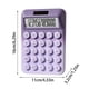 thumbnail image 3 of Calculadora solar con pantalla de 12 dígitos | Estilo de dopamina de alto color | Llave mecánica portátil | Batería solar de doble potencia | Gran pantalla LCD | Polipropileno | 16x11x3.2cm | 1, 3 of 4