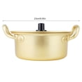 thumbnail image 2 of Olla de fideos instantáneos Ticfox de aluminio amarillo 16cm, 2 of 7
