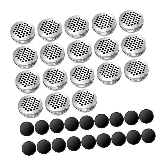 Caja de entrenamiento de olores para perros de 18 piezas, kit de entrenamiento de olores, recipientes portátiles para alimentos, suministros pequeños