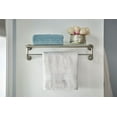 thumbnail image 3 of Moen Y2694 Banbury 24" Zinc Towel Rack - Nickel, 3 of 5