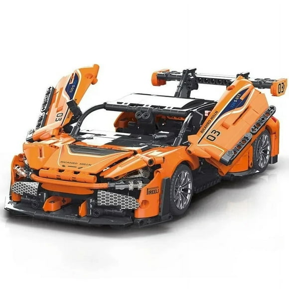 McLaren 720S Vitesse Sport Course Construction de Voiture compatible avec LEGO Blocs Décoration Modèle Briques Jouets, Grand Cadeau - 1074