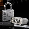 thumbnail image 4 of Lefu Password Lock Padlock Four-digit Password Lock Anti-theft Hardware Security, 4 of 9