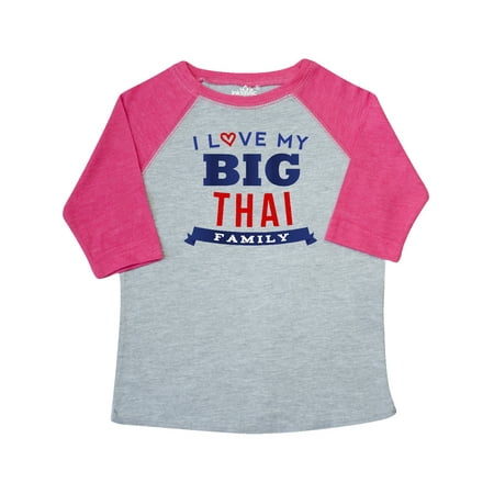 

Inktastic Thailand I Love my Thai Family Gift Toddler Boy or Toddler Girl T-Shirt