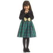 Rose Cottage Hunter Plaid Dress