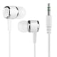 thumbnail image 4 of Audífonos con cable de enchufe de 3,5 mm para teléfono móvil, PC, computadora portátil, computadora, MP3 (blanco) Likrtyny Para estrenar, 4 of 6
