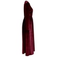 thumbnail image 5 of Elegant Wrapped Maxi Dress With Waist And Pleated Detail For Casual Everyday Wear Flowy Elegant Gowns, 5 of 7