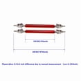 thumbnail image 2 of Car Splitter Rods Racing Adjustable Front Rear Bumper Lip Support Strut Brace Tie Pull Bar Kit 75/100/150/200mm, 2 of 7