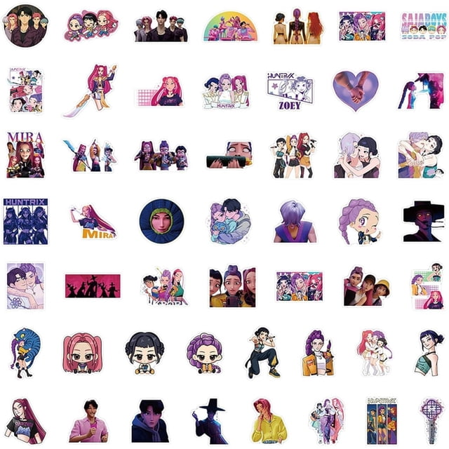 Pegatinas Huntrix Merch (A)