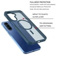 thumbnail image 5 of Ebizware for Samsung Galaxy A17 5G Case Shockproof Magnetic Protective Cell Phone Case for Galaxy A17 5G, Compatible with MagSafe Military Grade Drop Protection Rugged Slim TPU Cover - Blue, 5 of 11