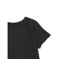 thumbnail image 5 of Athletic Works Girls Active Tee with Short Sleeves, 2-Pack, Sizes 4-18 & Plus, 5 of 5