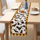thumbnail image 4 of 4 piezas de camino de mesa de murciélago de Halloween, Halloween Murciélago negro Decoración de mesa de comedor de cocina de vacaciones para decoración de fiesta en el hogar, 4 of 5