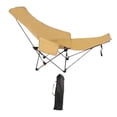 thumbnail image 2 of jinwen Chaise Longue Pliante de Camping Angle Réglable à 4 Vitesses pour Randonnée Pelouse Extérieur Kaki, 2 of 9