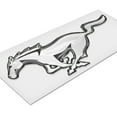 thumbnail image 2 of Ford Mustang 4" Full-Color Flexible 3D Clear Dome Decal, 2 of 4