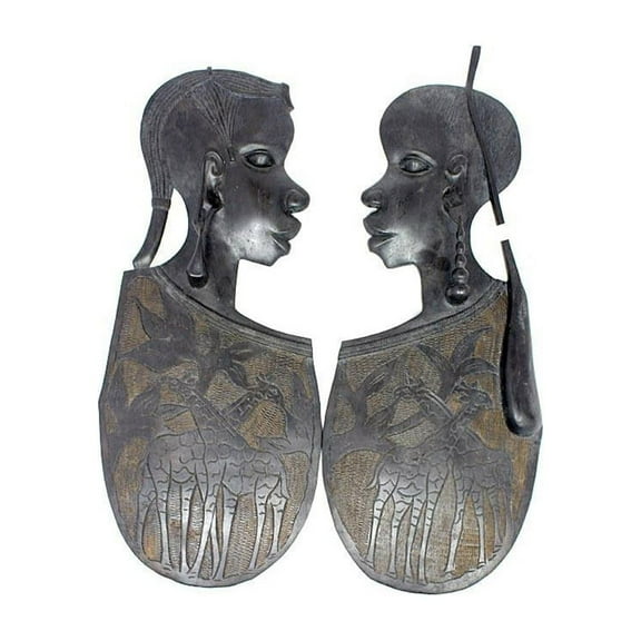 Carved Masaai Head Frames