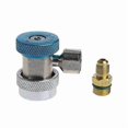 thumbnail image 4 of 2pcs Car Auto Freon R134a Quick Coupler Adapters Air Conditioning Refrigerant Adjustable A/c Manifo, 4 of 5