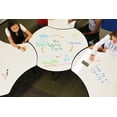 thumbnail image 4 of Ecr4kids Round Dry-erase Activity Table, 4 of 9