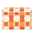 thumbnail image 7 of Yayeee Collapsible Cube Storage Bin with Lid Fabric Closet Decorative Basket with Handles, Beige Geometric Circles, 7 of 7