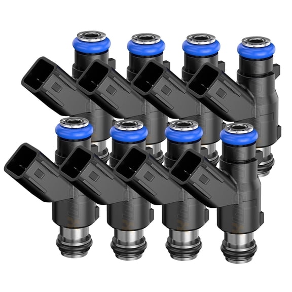 OEM Set Of 8 Fuel Injectors For 2010-17 GMC & Chevrolet 4.8L/ 5.3L V8 12613411