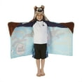 thumbnail image 6 of Space Jam Kids Taz Hooded Towel, Cotton, Blue, Warner Brothers, 6 of 7