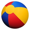thumbnail image 1 of Pelota de playa gigante, pelota de playa grande, enorme pelota de colores arcoíris, pelota de fútbol para niños, pelotas inflables de plástico extragrandes para piscina, gran fiesta de verano., 1 of 5