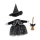 thumbnail image 5 of Disfraz De Bruja De Halloween Para Porche, Falda, Sombrero Y Escoba Para Exteriores, Hogar Y Patio Trasero., 5 of 8
