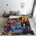 thumbnail image 5 of Game Of Thrones Fleece Blanket Super Soft Cozy Throw Blanket Fuzzy Comfy Flannel Blanket Warm Plush Blankets And Throws For Couch, Sofa, Bed 40"X30", 5 of 7