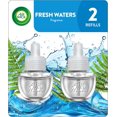 thumbnail image 1 of Airwick Recharges d'Huile Parfumée, Parfum d'Eaux Fraîches, Infusé aux Huiles Essentielles Naturelles (2x20ml), 1 of 8