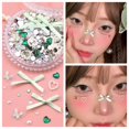 thumbnail image 1 of Diamond-Decoration Performance Festival Makeup Face Stickers, Y9K2, 1 of 1
