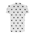 thumbnail image 5 of Summer Womens Tops 2025 Fashion Plus Size Casual Short Sleeve Round Neck Print Ladies Blouse, 5 of 9