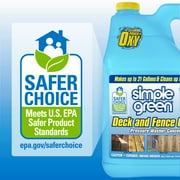 Simple Green Oxy Solve Deck and Fence Pressure Washer Concentrate 1 Gallon