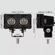 thumbnail image 4 of Faros Led Moto De Luz Alta/baja 120w P/auto, Moto, 2pz, 4 of 8
