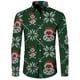 thumbnail image 4 of Camisa de manga larga para hombre, regalo de Año Nuevo 2024, camisa con estampado 3D de temática navideña, camisa informal de fiesta de talla grande para hombre S-5XL, 4 of 4