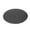 Black, variant on Naierhg Aluminium Alloy Waterproof Round Desktop Gaming Mouse Mat Pad Red