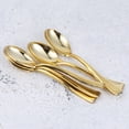 thumbnail image 5 of 24pcs Mini cucharas plásticas cucharas torta de cucharas desechables Postre cucharas de helados para Casa Comprar Partido de oro HOMEMAXS mx5846606, 5 of 5